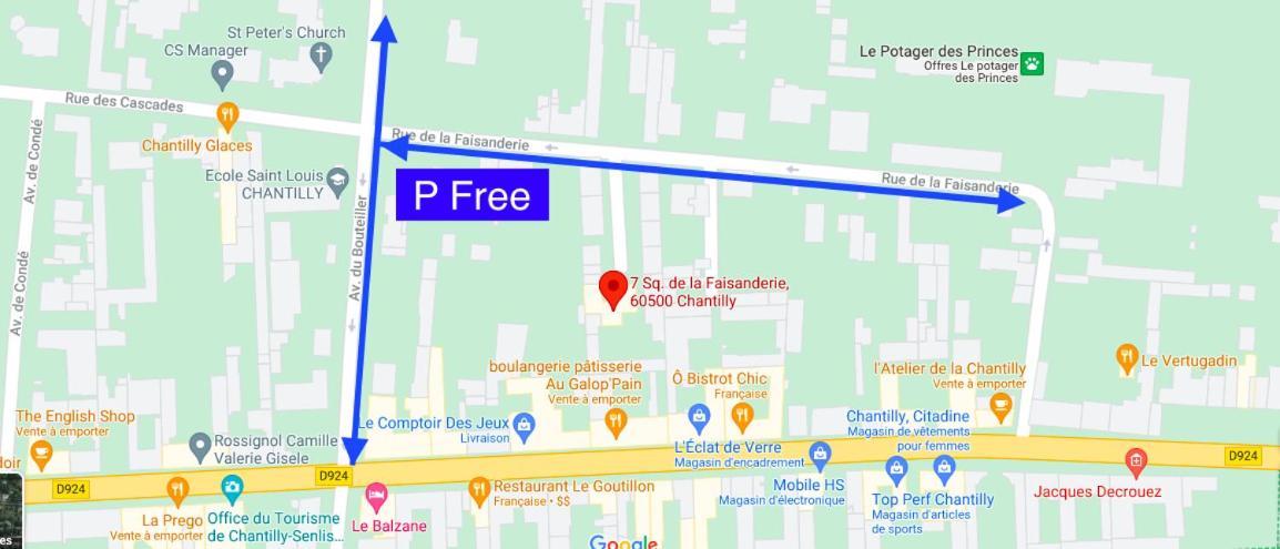 Les Studios De La Faisanderie Chantilly Eksteriør bilde